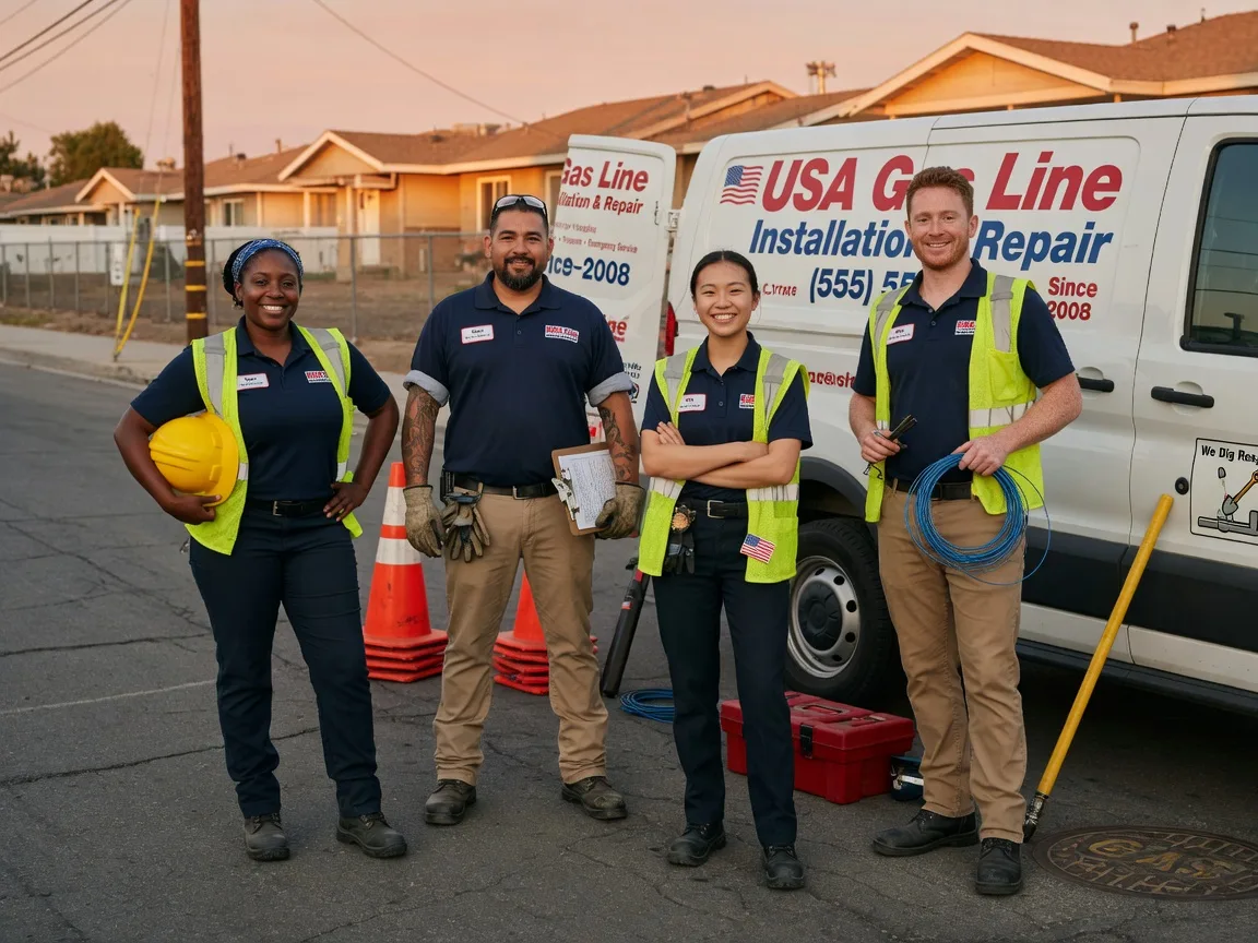 Gas Line Installation company in Walnut, IL