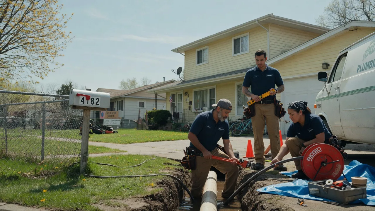 Gas Line Repair in Walnut, IL near me